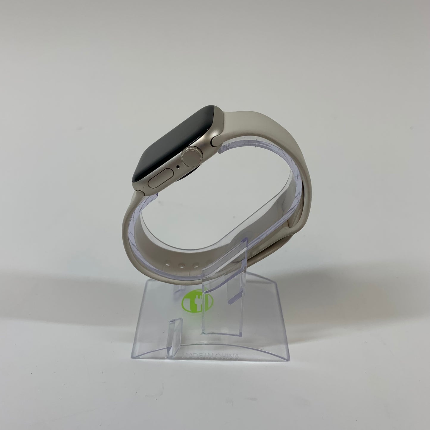GPS Only Apple Watch SE 2nd Gen 40MM Midnight Aluminum White Sport Band A2727