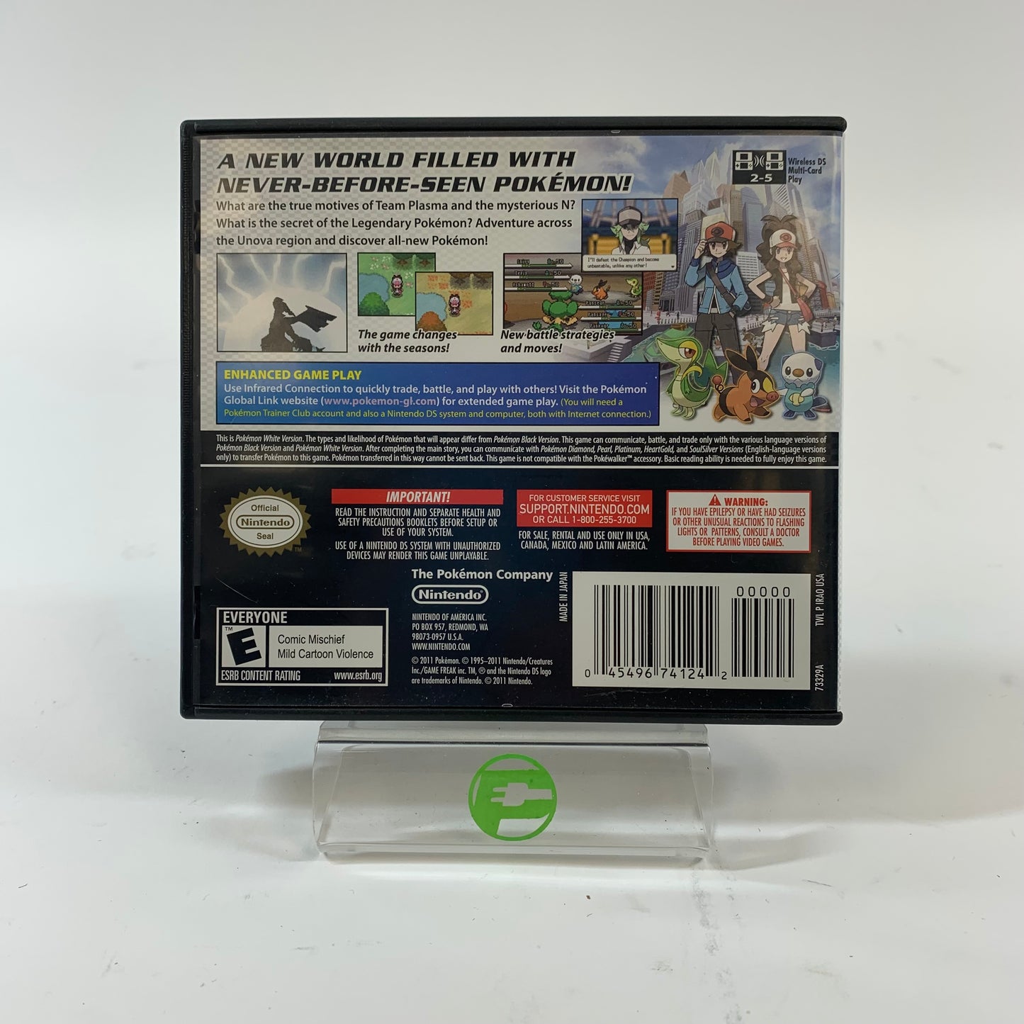 Pokemon White (Nintendo DS, 2011)