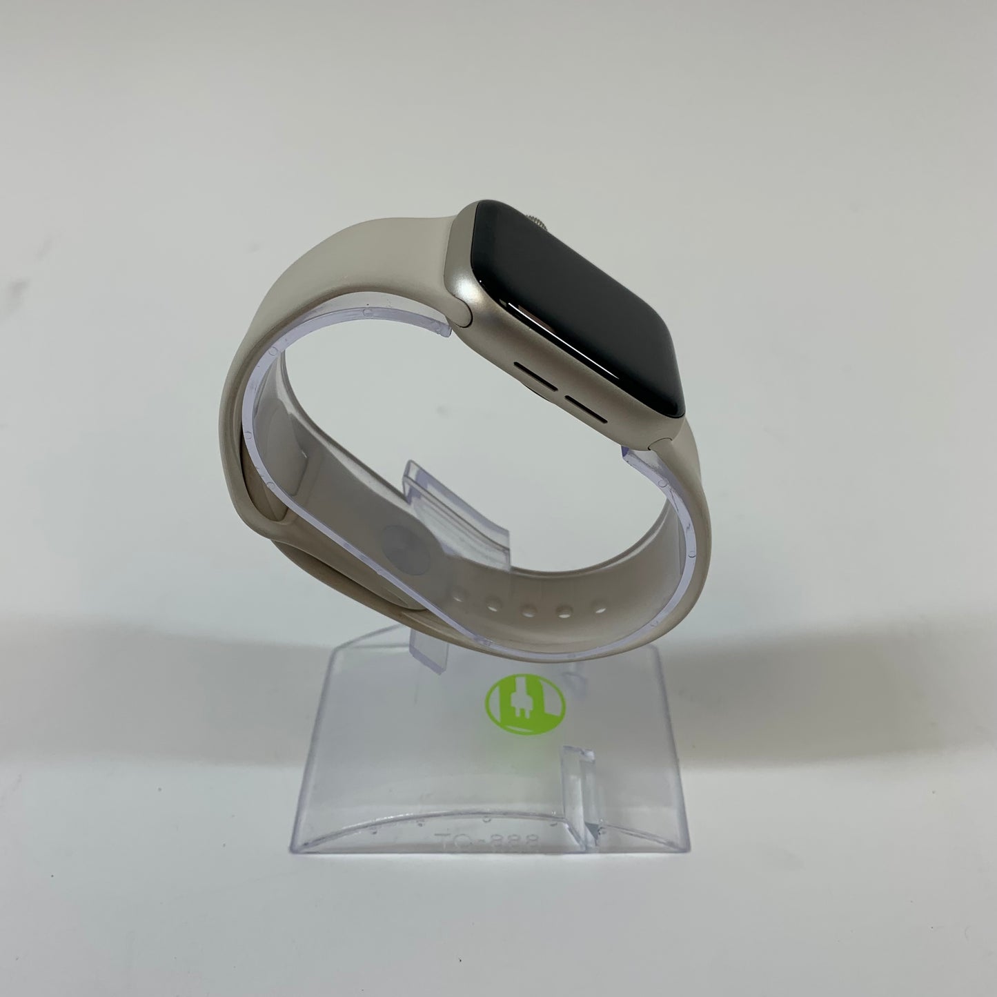 GPS Only Apple Watch SE 2nd Gen 40MM Midnight Aluminum White Sport Band A2727