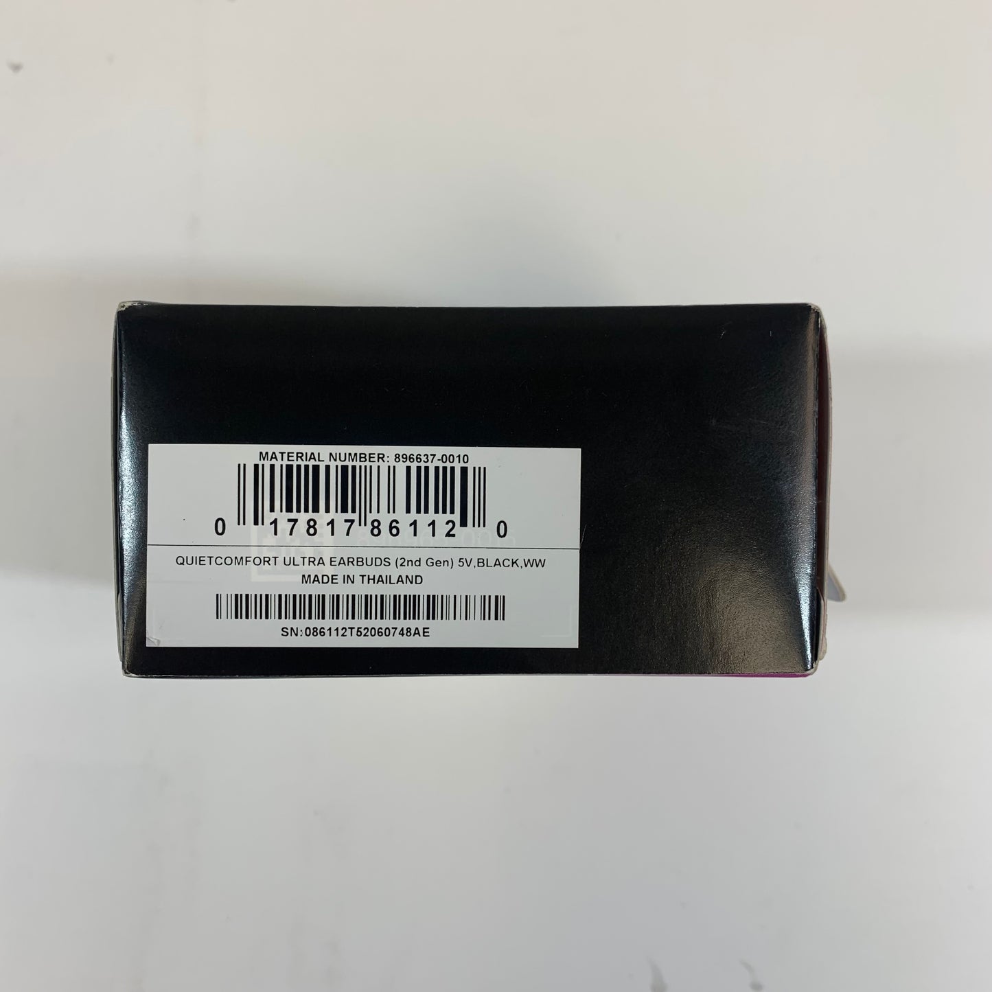 New Bose QuietComfort Ultra In-Ear Noise Cancelling Bluetooth Earbuds Black