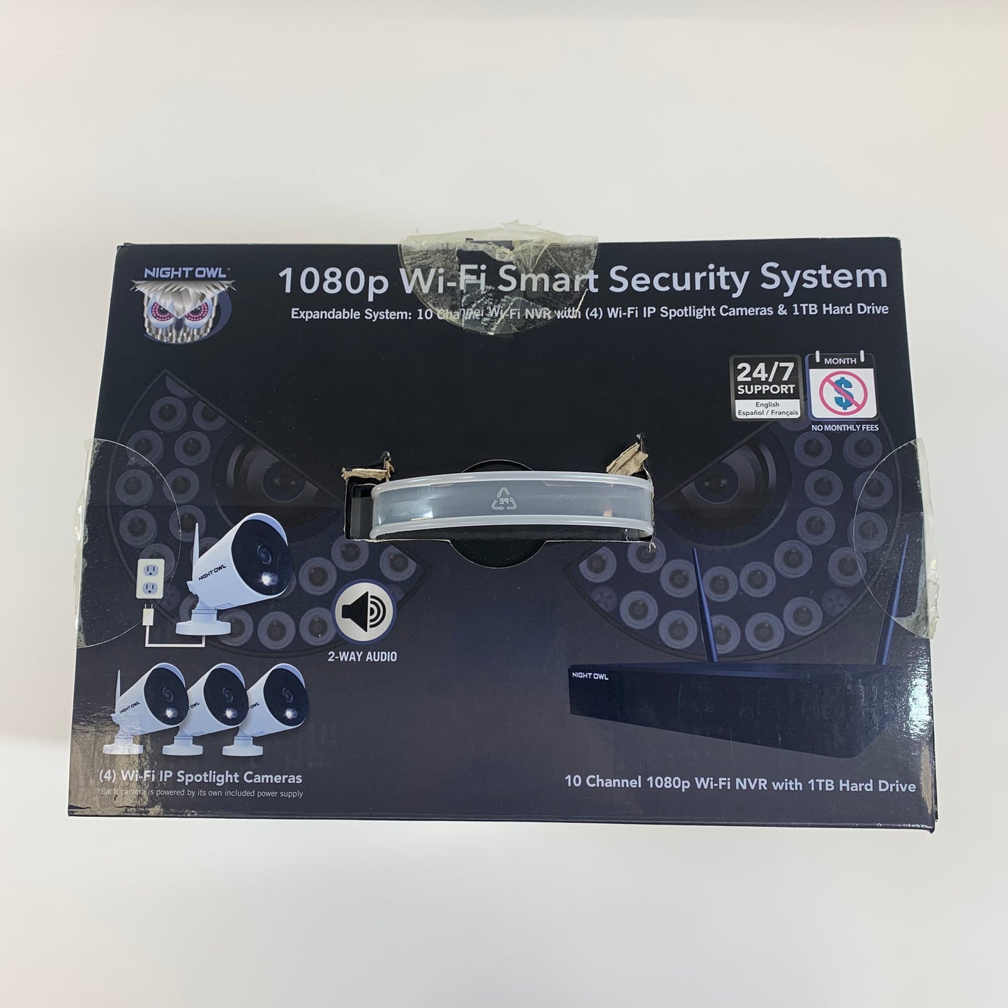 Night Owl 1080p Wifi Smart Security System Wireless Security System WNIP2-4L1