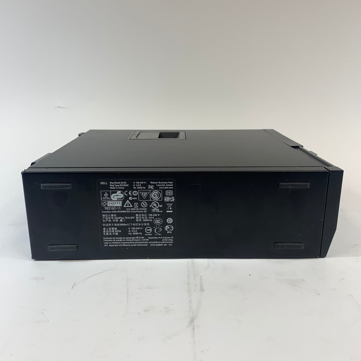 Dell OptiPlex 7010 SFF D03S i5-3570 3.40GHz 8GB RAM No OS / No Hdd