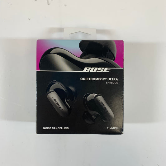 New Bose QuietComfort Ultra In-Ear Noise Cancelling Bluetooth Earbuds Black