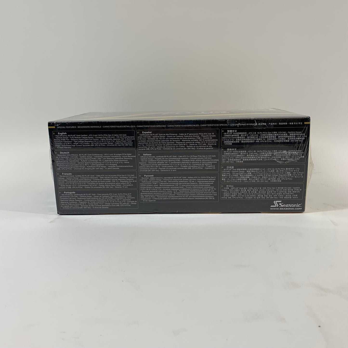 New SeaSonic gx-850 80 Plus Gold 850W Fully Modular Power Supply