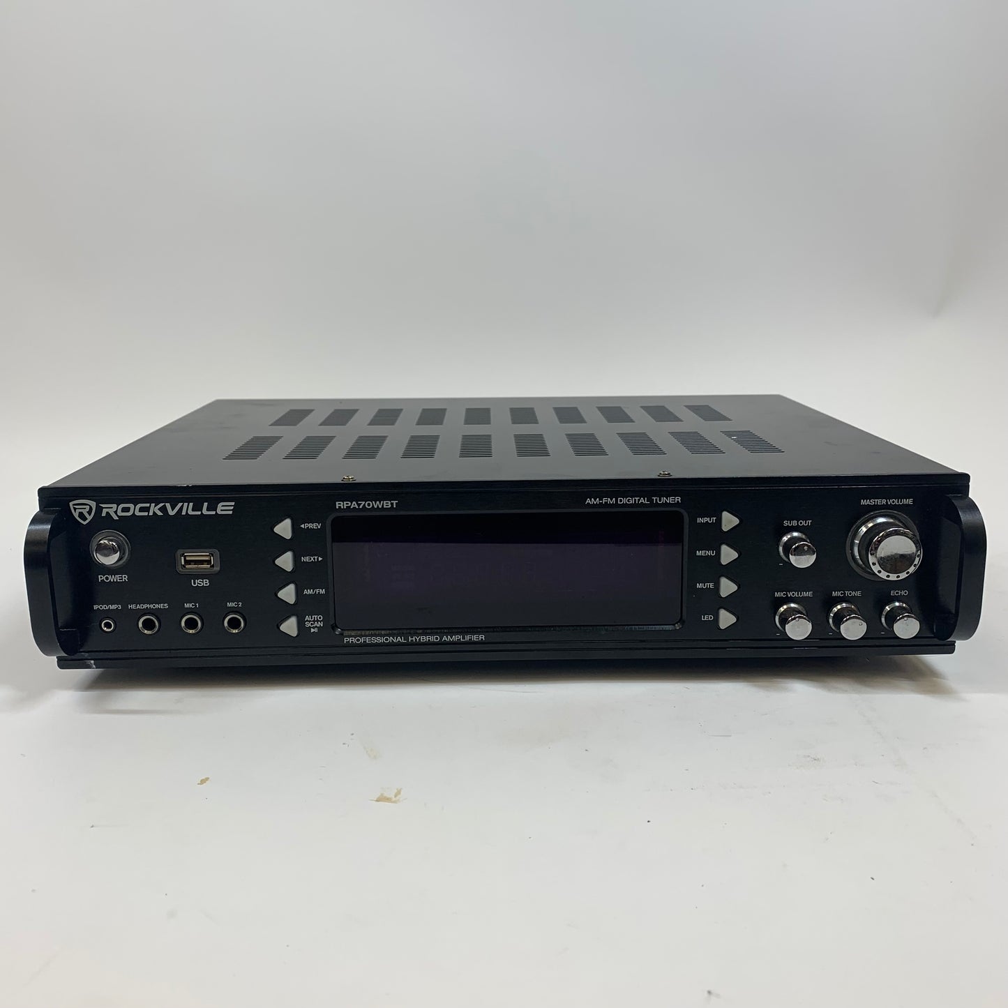 ROCKVILLE RPA70WBT Bluetooth Karaoke Amplifier