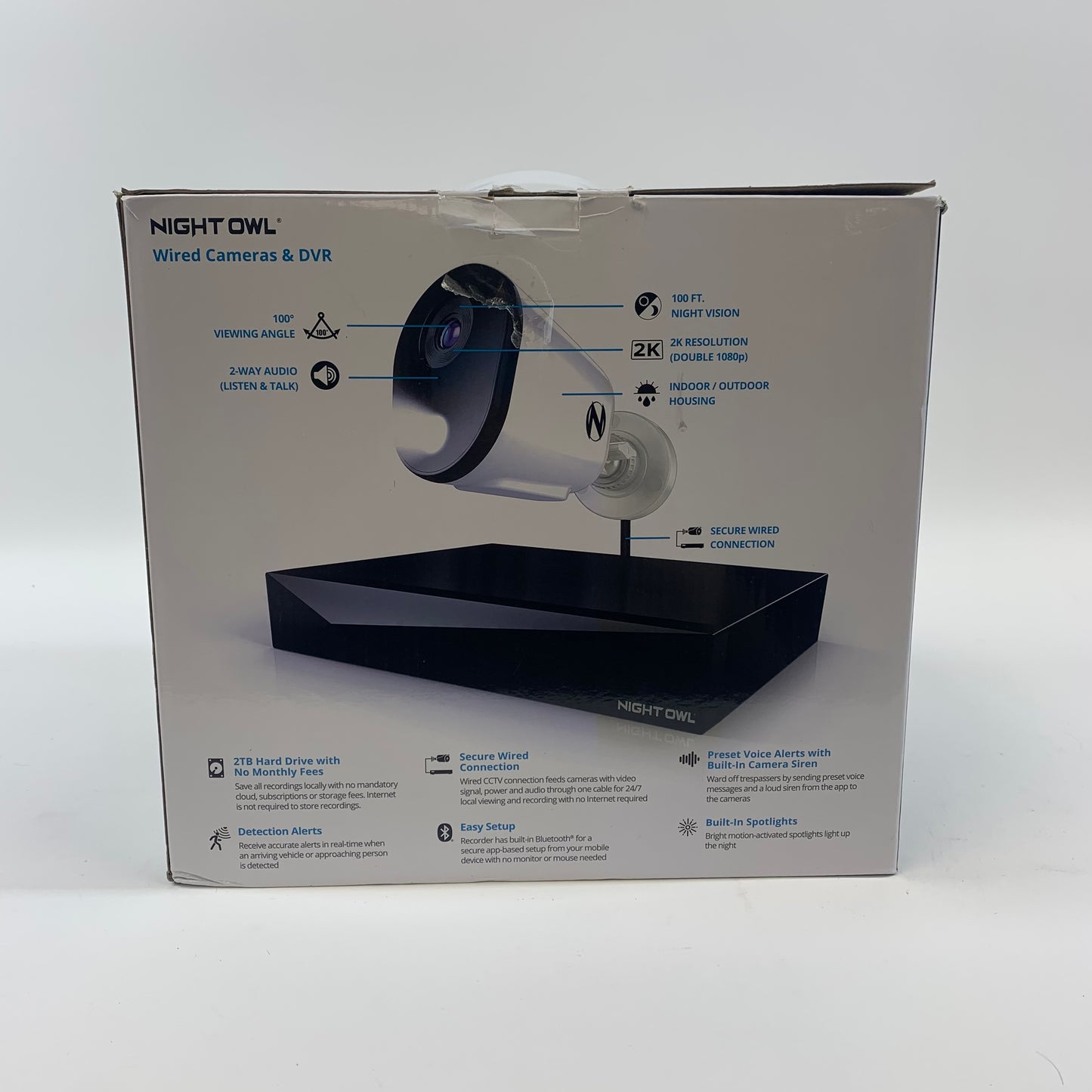 Night Owl 2K HD Wired Security System Wired Security System FTD4-82-4L