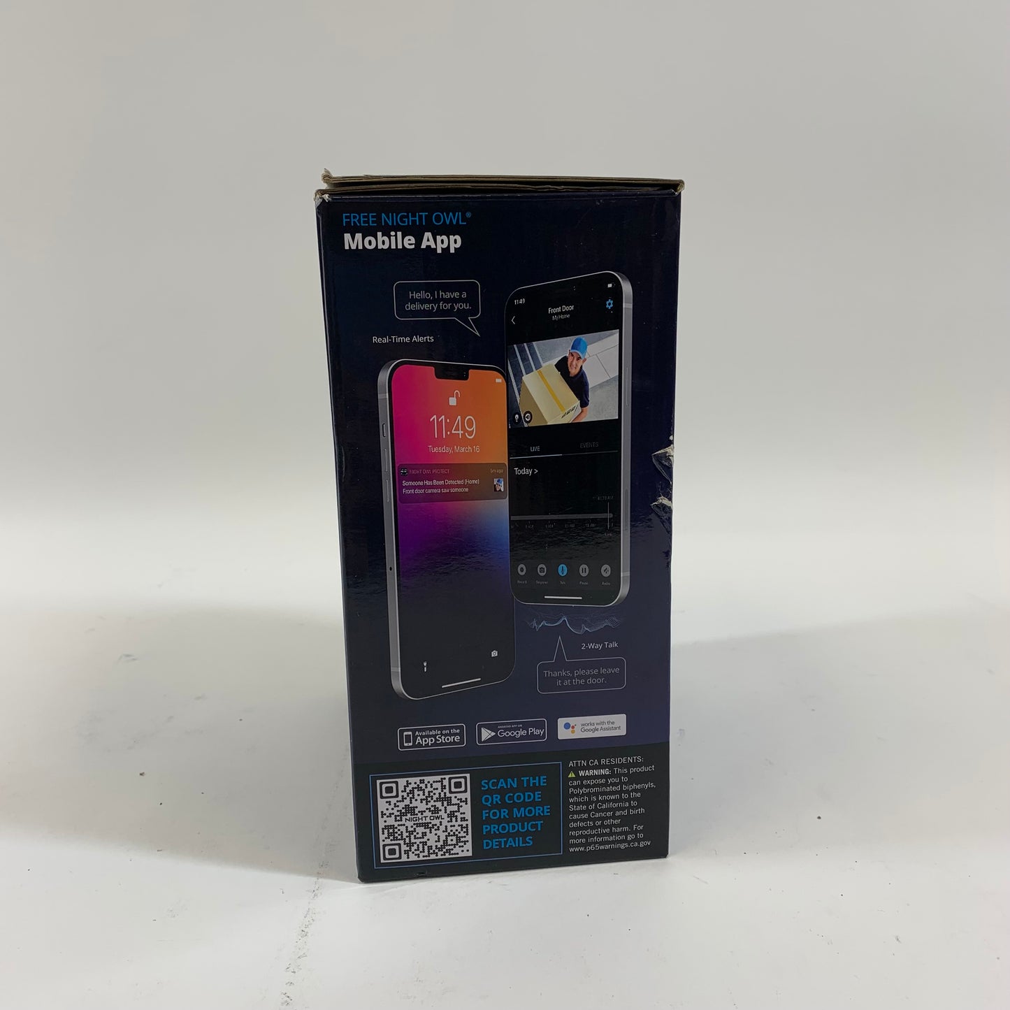 New Night Owl 4K HD Wi-Fi IP Camera Security Camera CAM-2PK-FWIP8L