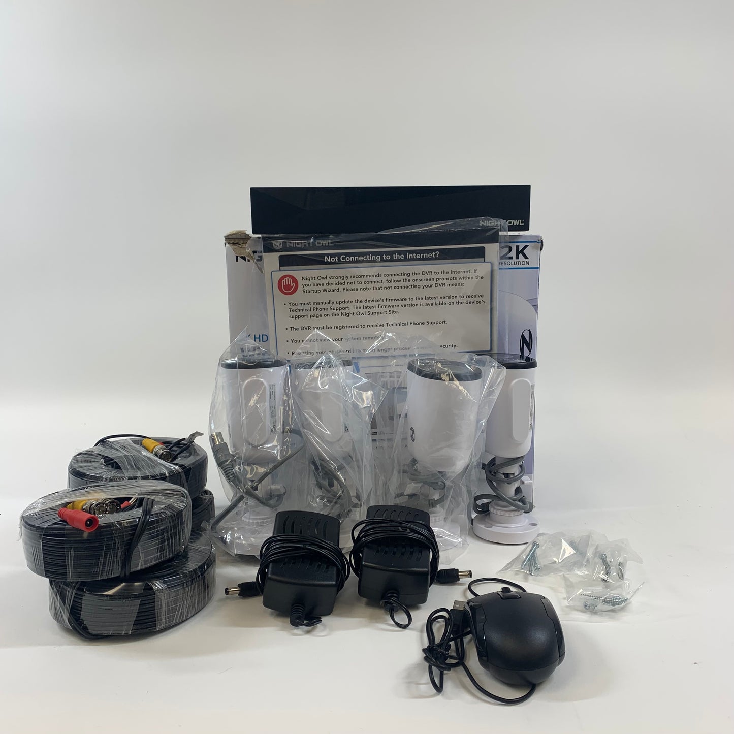 Night Owl 2K HD Wired Security System Wired Security System FTD4-82-4L