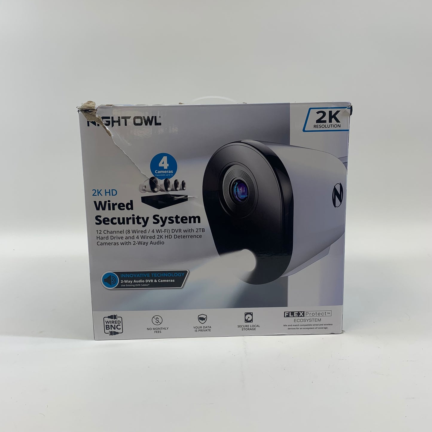 Night Owl 2K HD Wired Security System Wired Security System FTD4-82-4L