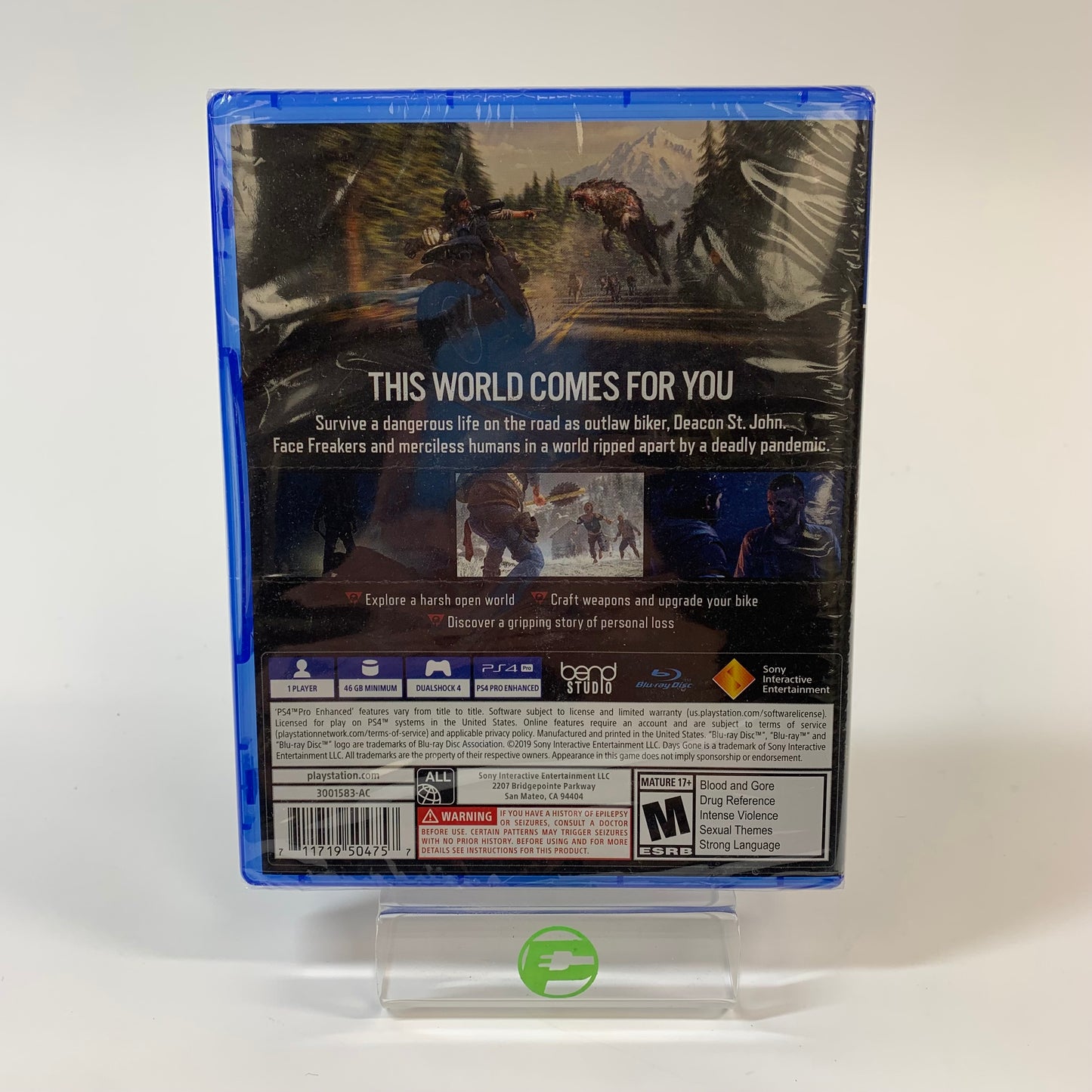 New Days Gone (Sony PlayStation 4 PS4, 2019)