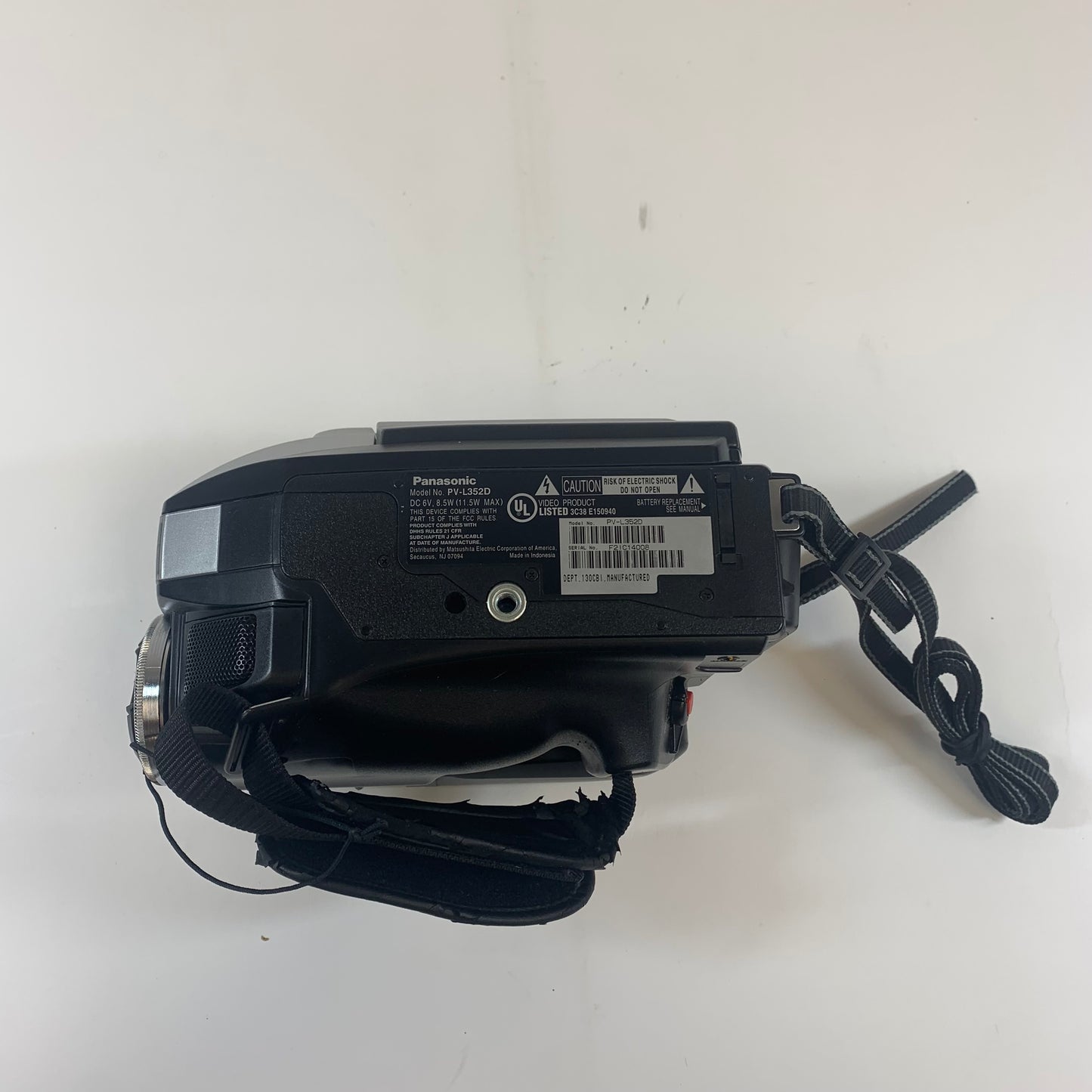 Panasonic 700x Digital Doom Camcorder PPV-L352D