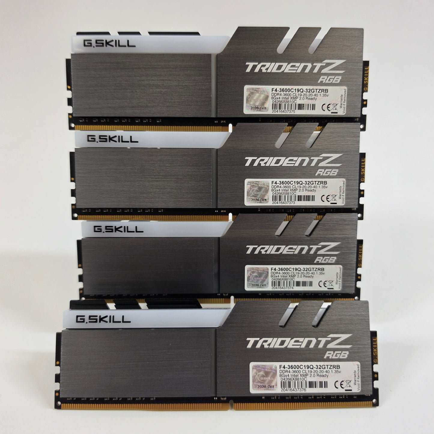 G.Skill Trident Z RGB 32GB (4x8GB) RAM DDR4 3600MHz F4-3600C19Q-32GTZRB