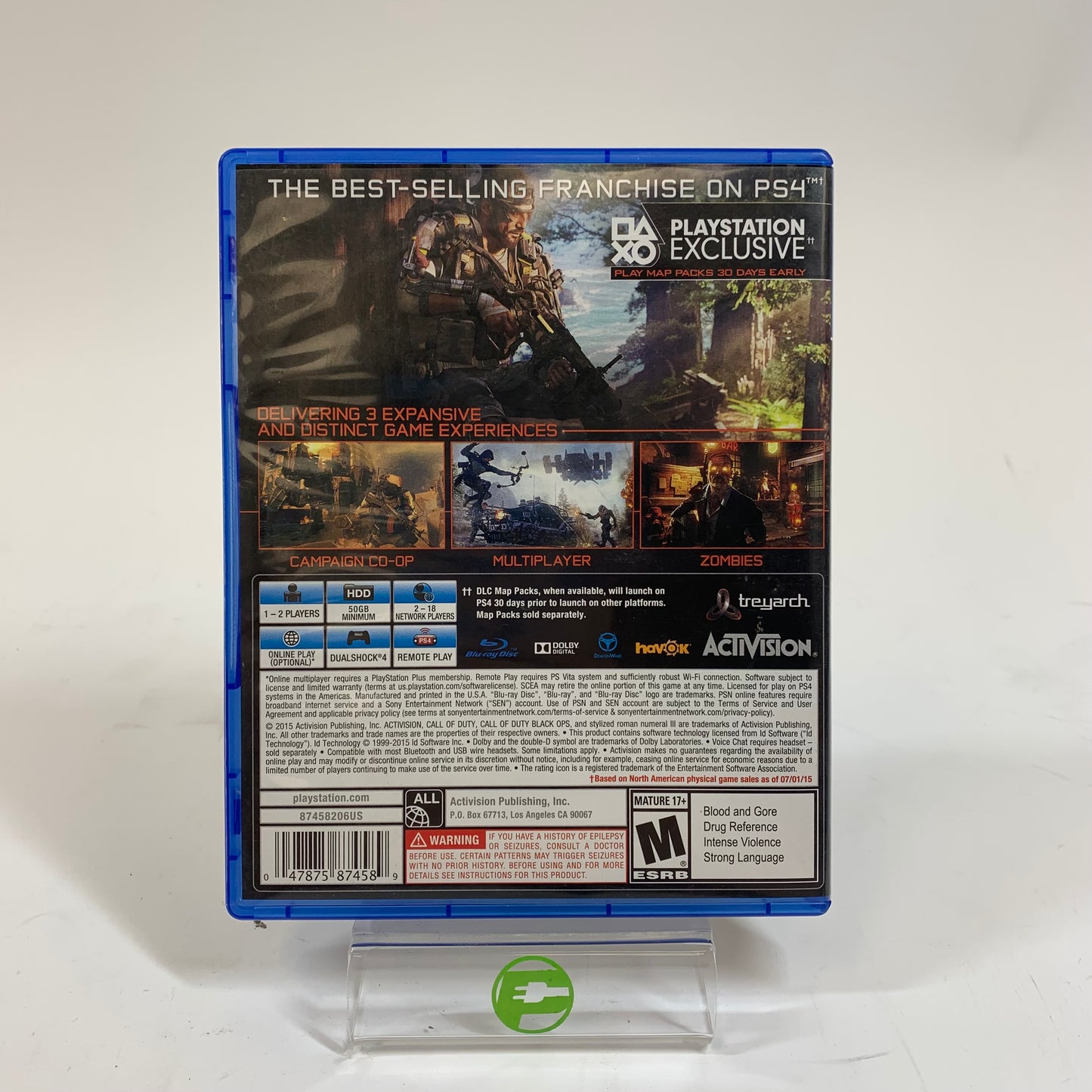 Call of Duty Black Ops III (Sony PlayStation 4 PS4, 2015)
