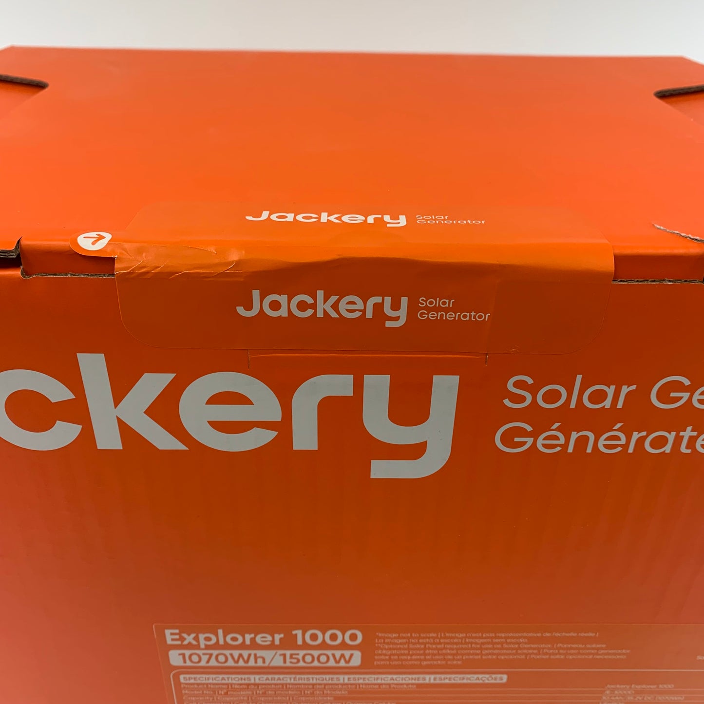 New Jackery Explorer 1000 portable Power Station