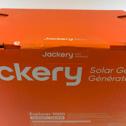 New Jackery Explorer 1000 portable Power Station