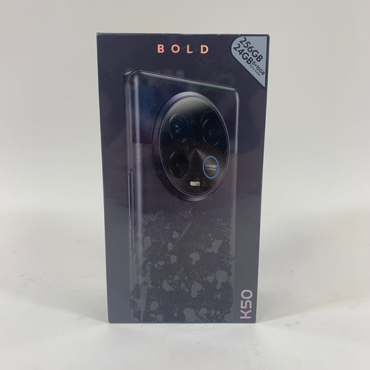 New Factory Unlocked BLU Bold K50 256GB Black