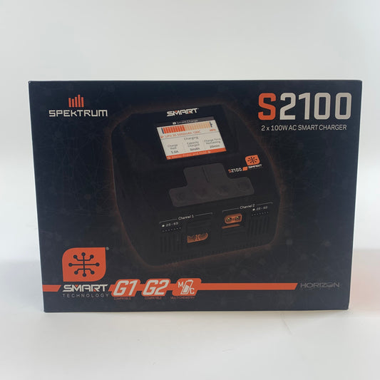 New Spektrum S2100 2 x 100W AC Smart Charger