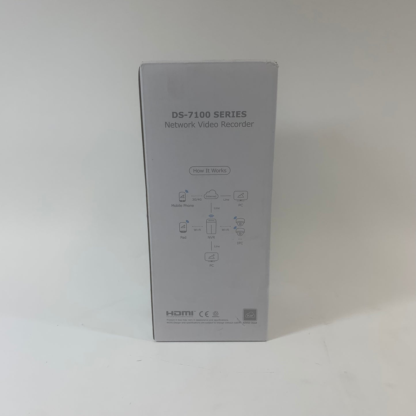 New DS-7100 Series Network Video Recorder DS-7108NI-E1/V/W Unclaimed