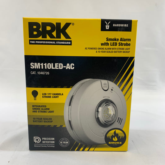 New BRK SM11oled-AC Smoke Alarm