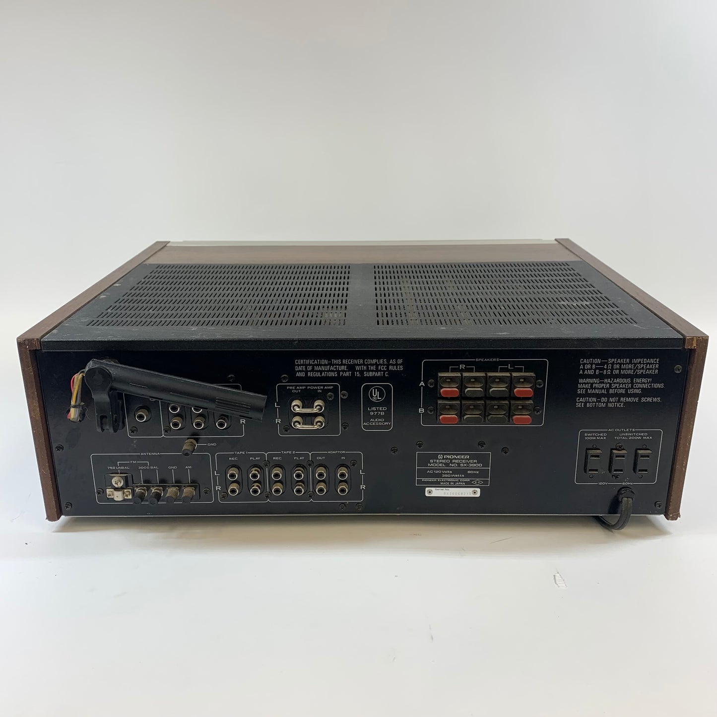 Pioneer FX Quartz  Locked Stereo Receiver SX-3900