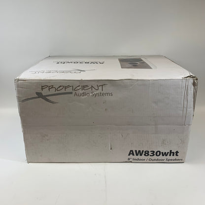 New Proficient Audio Systems AW830 Bluetooth Speaker White