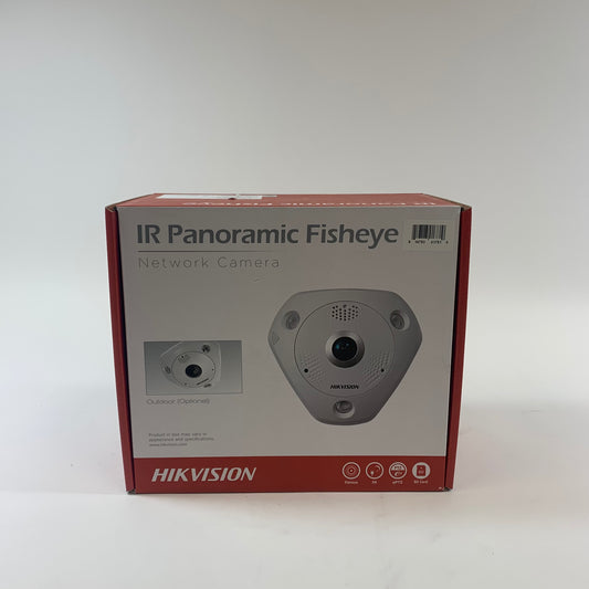 New HIKvision IR Panoramic Fisheye Network Camera DS-2CD6362F-IV Unclaimed