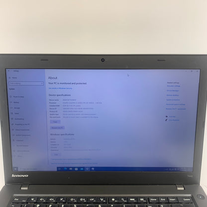 Lenovo ThinkPad T440 14" i5-4300U 2.49Ghz  8GB RAM 256GB SSD