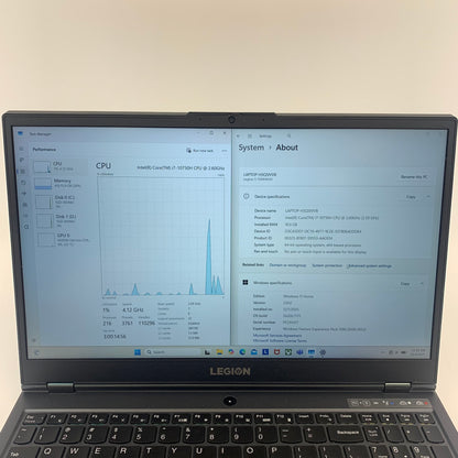 Lenovo Legion 5 15" i7-10750H 2.6GHz 16GB RAM 512GB SSD 1TB SSD  GTX 1650 Ti