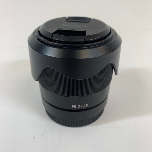 Sony FE 28mm f/2 E-Mount Zoom Lens SEL28F20 Auto & Manual Lens
