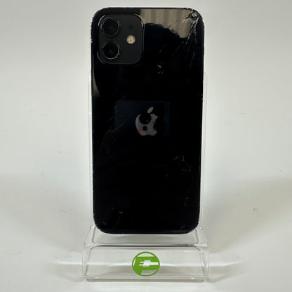 Broken Unlocked Apple iPhone 12 128GB MGF93LL/A Cracked Back/ Cracked Screen