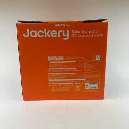 New Jackery Explorer 1000 portable Power Station