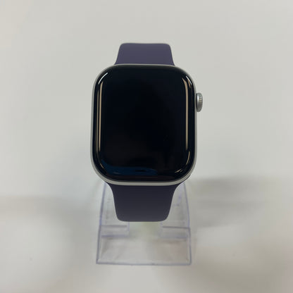 GPS Only Apple Watch Series 11 46MM Silver Aluminum Purple Fog Sport Band A3333