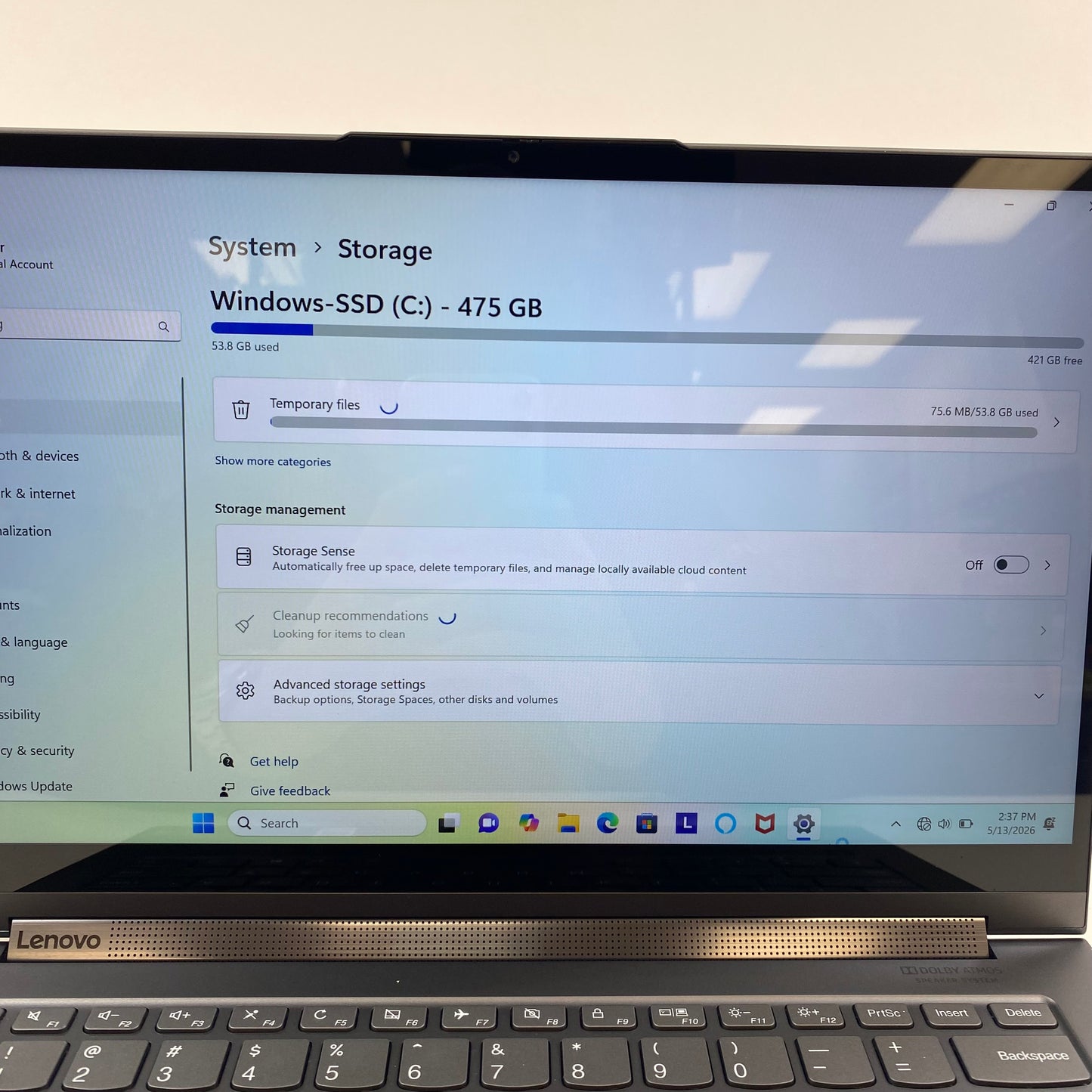 Lenovo Yoga C940 81O9 14" i7-1065G7 1.3GHz 12GB RAM 512GB SSD