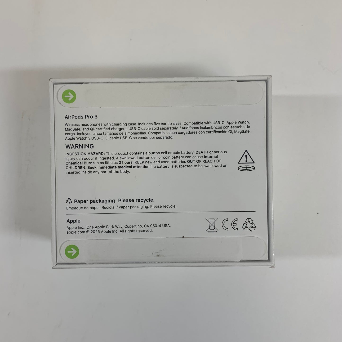 New Apple AirPods Pro 3rd Gen with MagSafe Charging Case A3122 A3064 A3063 A3063