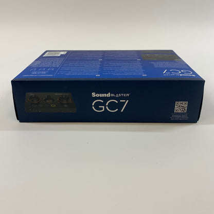 New SoundBlaster G7 Game Streaming USB DAC and Amp