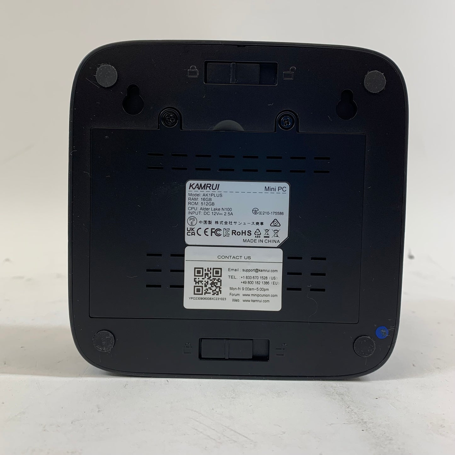 KAMRUI ak1plus N100 1.70GHz 16GB RAM 512GB SSD