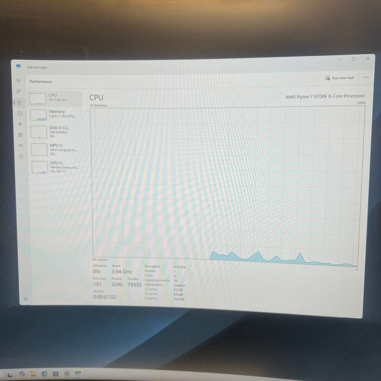 ROG Custom PC Ryzen 7 8700F 4.10GHz 32GB RAM 1TB SSD Nvidia GeForce RTX 5060 Ti