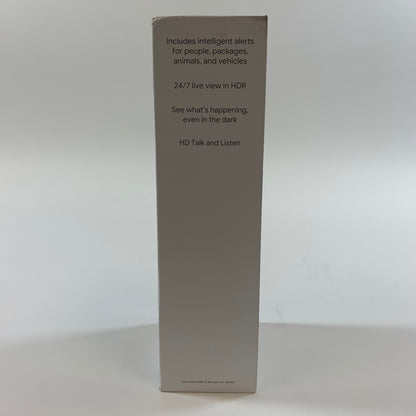 New Google Nest Doorbell 2nd Gen Battery Doorbell Camera Ash GA02076-US