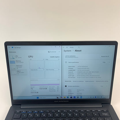 Asus ExpertBook B1 B1403CTA 14" N150 0.8GHz 4GB RAM 128GB SSD