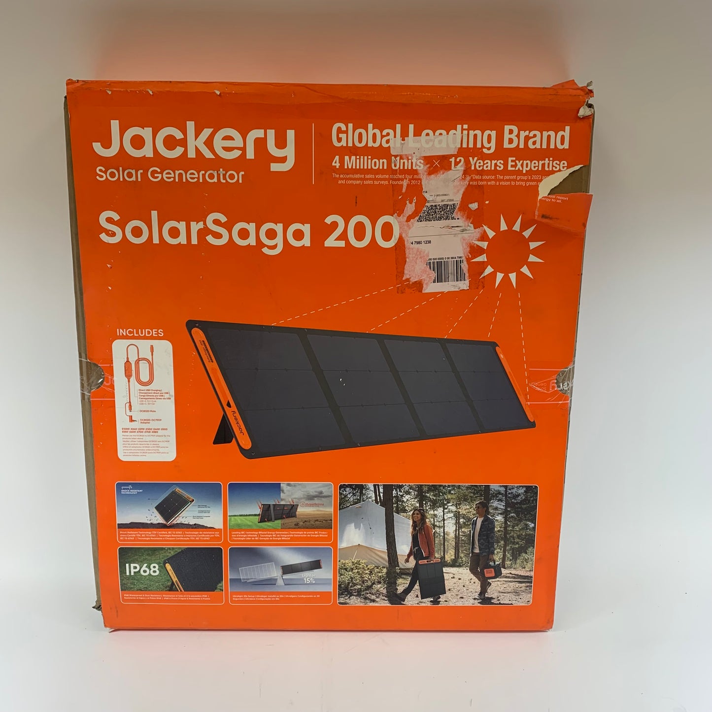 New Jackery SolarSaga 200 Portable Solar Generator&nbsp;