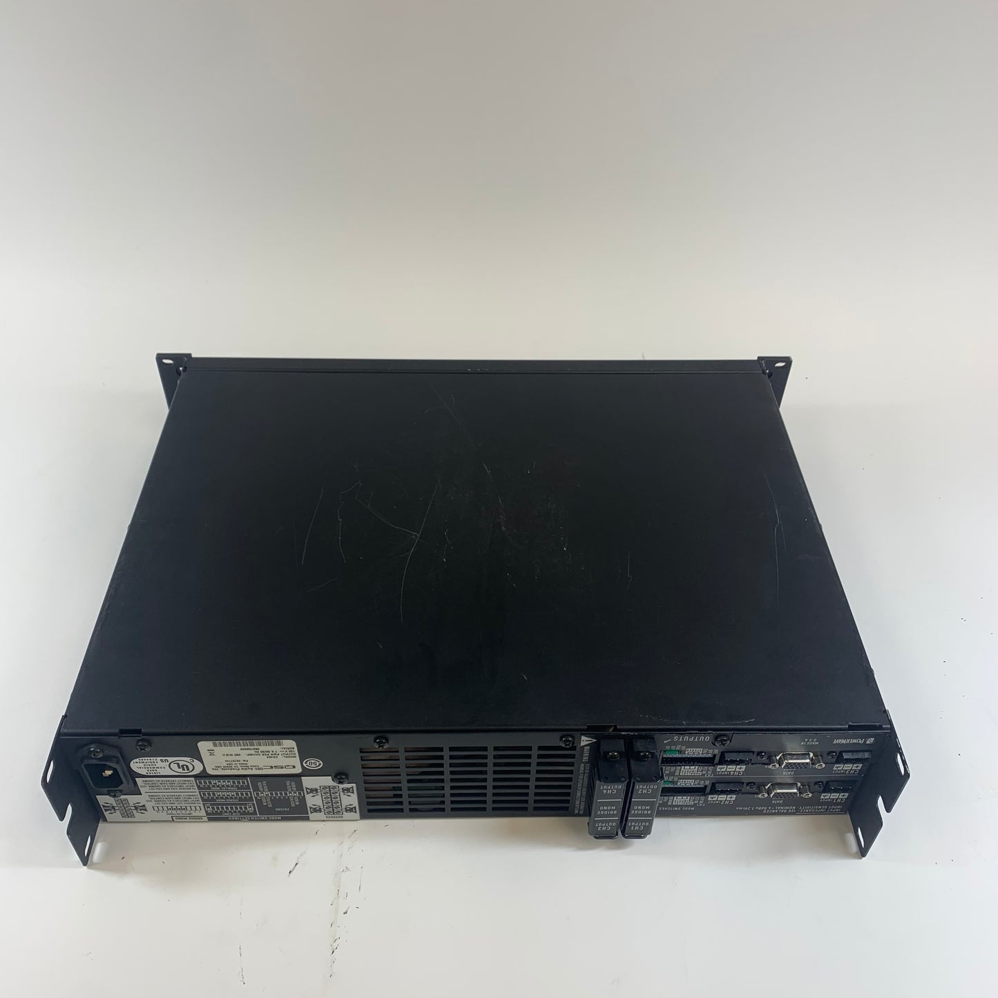 QSC CX404 250w 8 ohm 4 Channel Power Amplifier AMPG1US1BLK