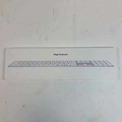New Apple Magic Keyboard with Numeric Keypad Silver
