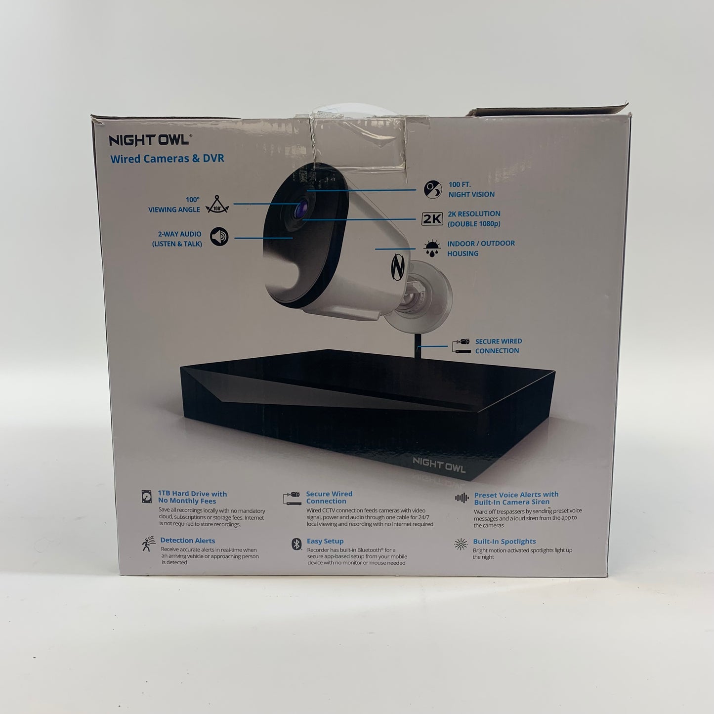 Night Owl 2k HD Wired Security System Wired Security System FTD4-81-4L