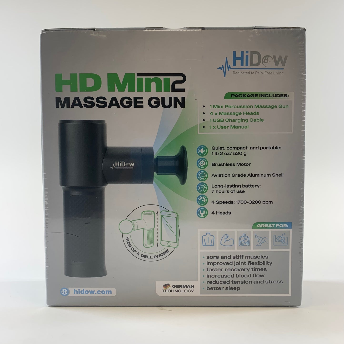 New HiDow HD Mini 2 Massage Gun