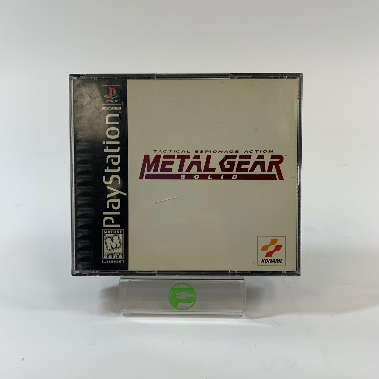 Metal Gear Solid (Sony PlayStation 1 PS1, 1998)