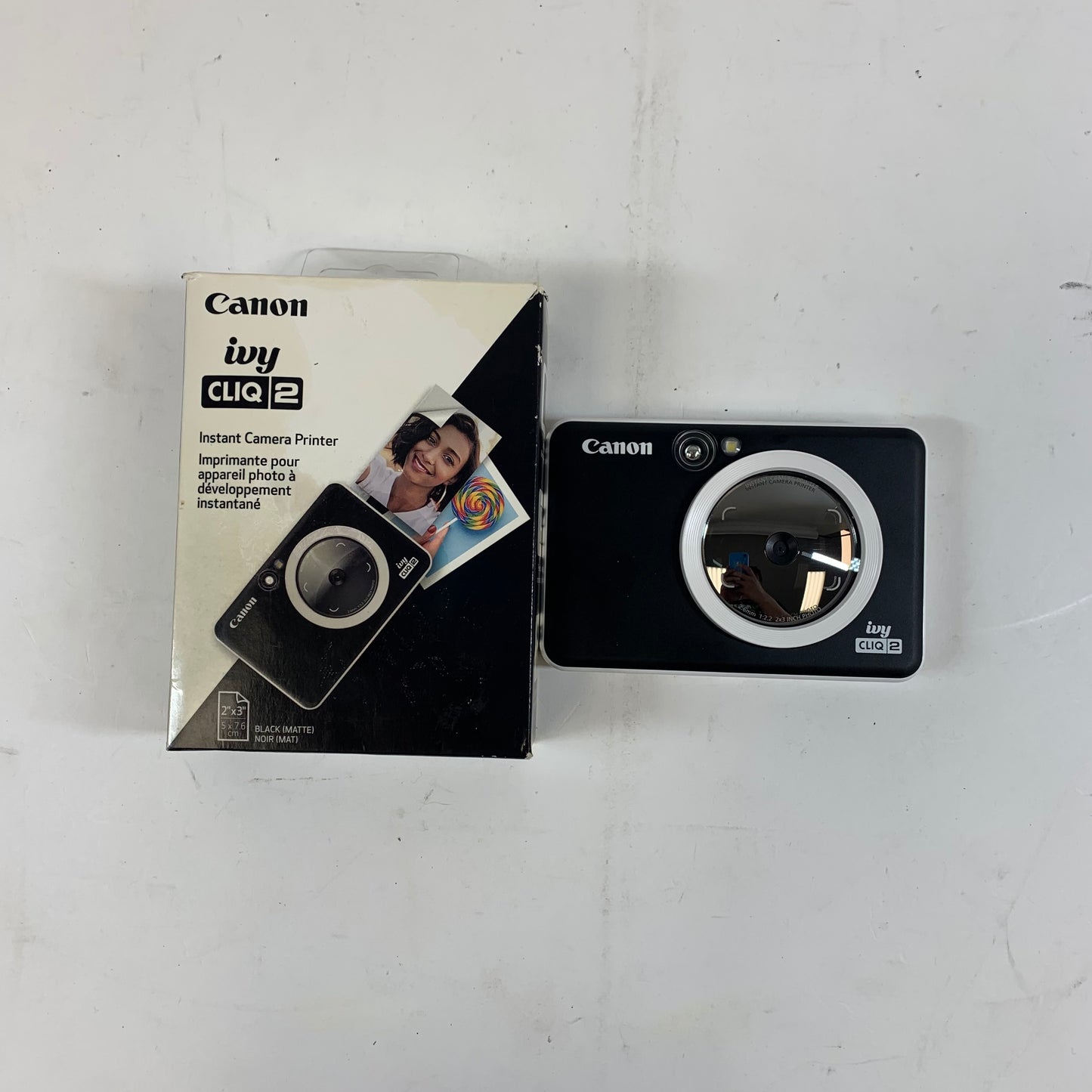 Canon Ivy Cliq 2 Mini Portable 2x3 Photo Printer