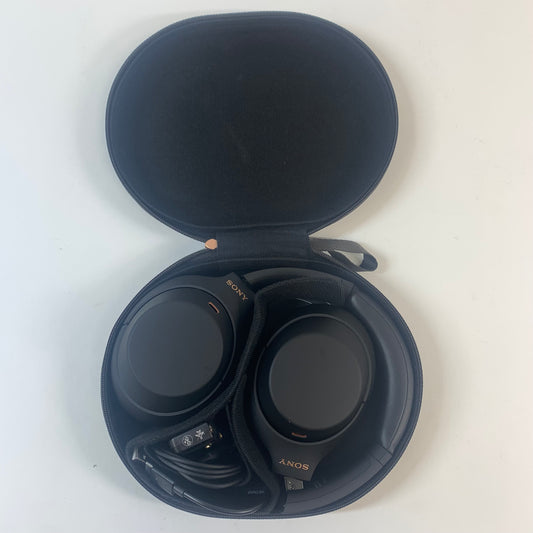 Sony WH-1000XM4 Wireless On-Ear Bluetooth Headphones Black