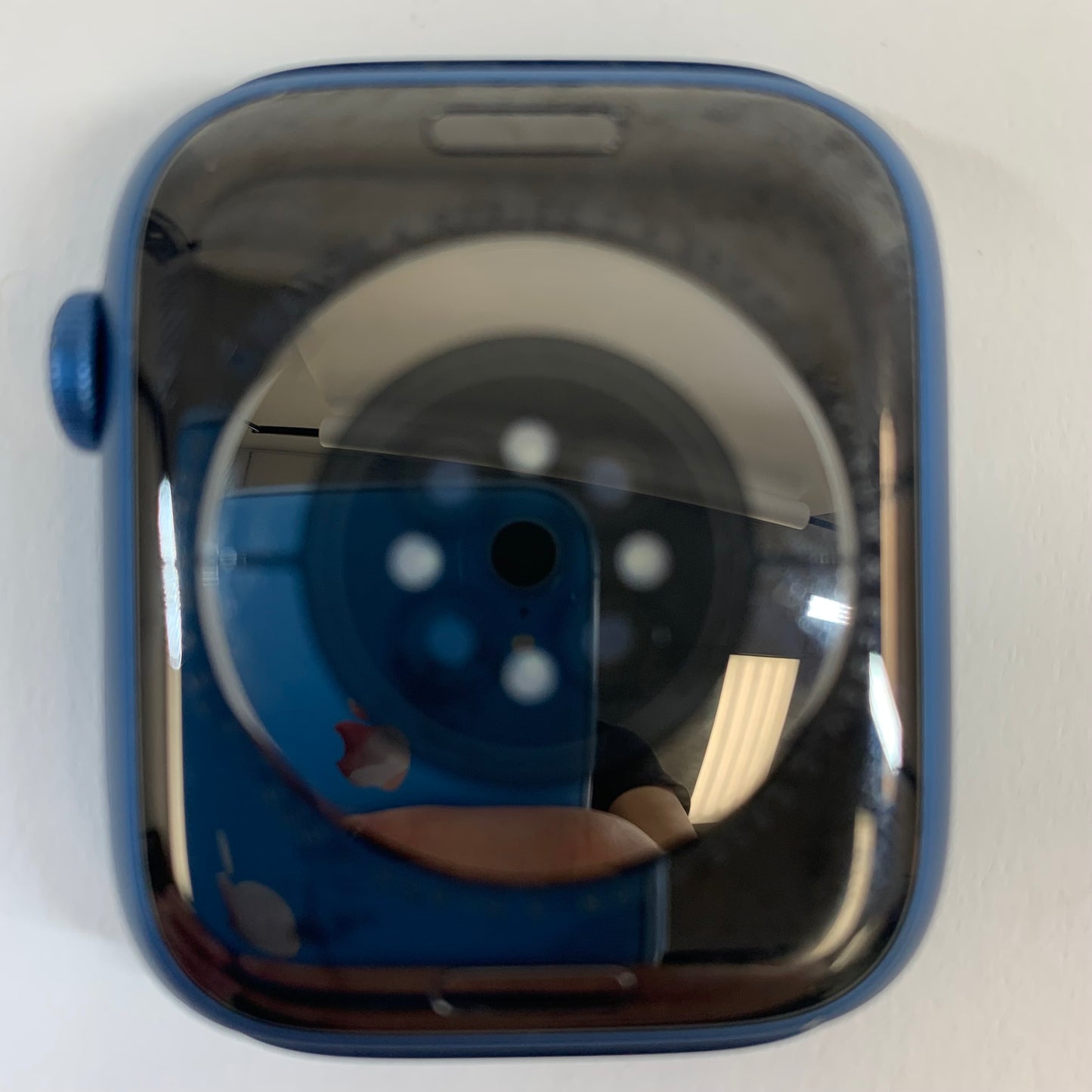 GPS Only Apple Watch Nike Series 7 45MM Black Aluminum A2477