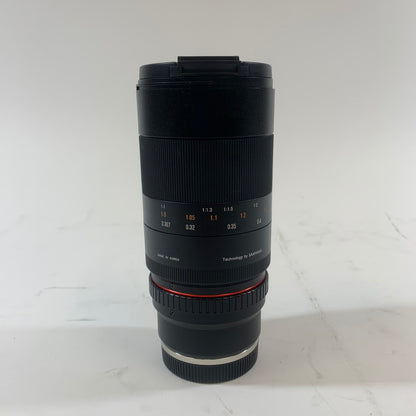 rokinon 100mm 1:2.8 ED EF-Mount  Full-Frame Auto & Manual Lens