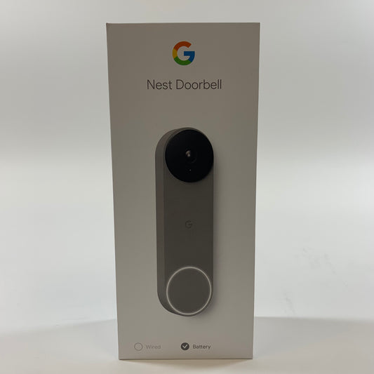New Google Nest Doorbell 2nd Gen Battery Doorbell Camera Ash GA02076-US